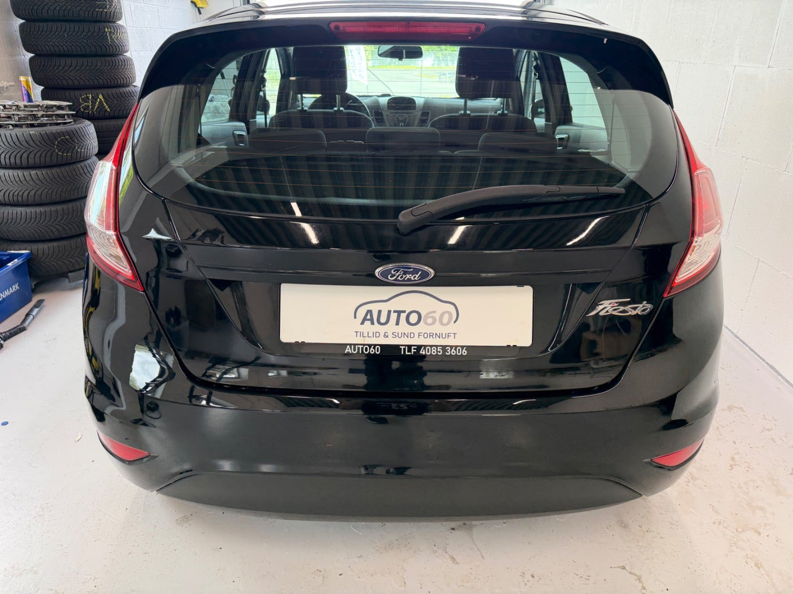 Sort Ford Fiesta fra 2016