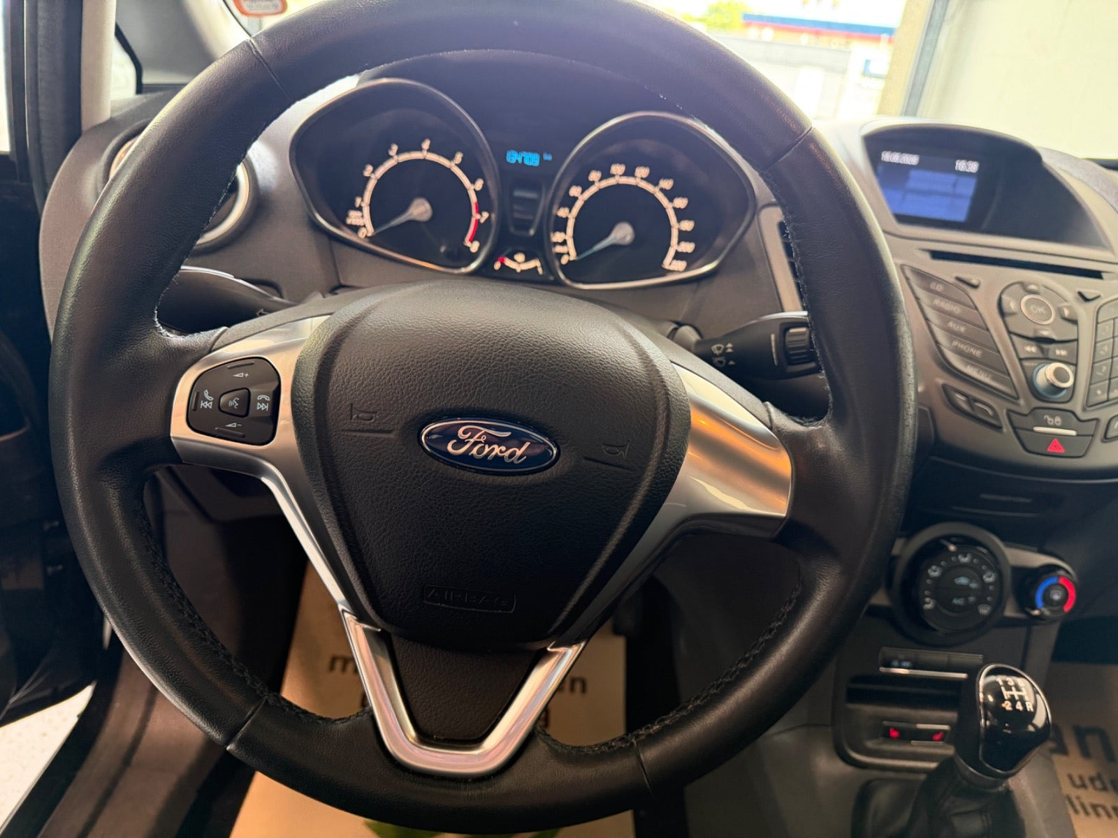 Sort Ford Fiesta fra 2016