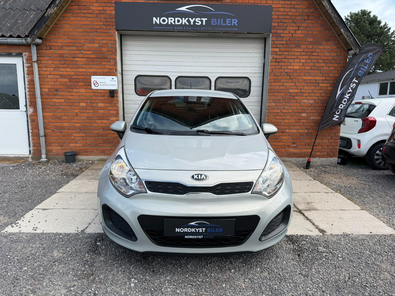 Sølv Kia Rio fra 2014