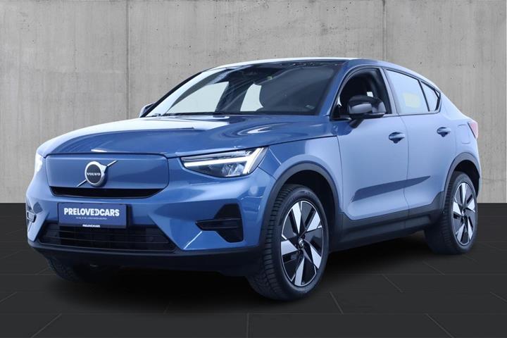 Blå Volvo C40 fra 2024