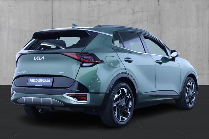 Grøn Kia Sportage fra 2023