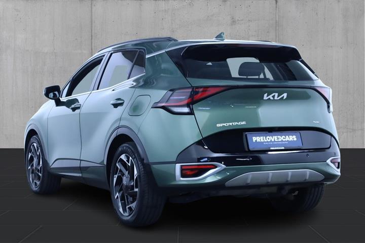Grøn Kia Sportage fra 2023