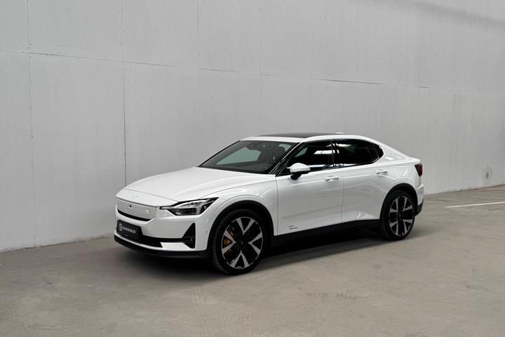 Hvid Polestar 2 fra 2025