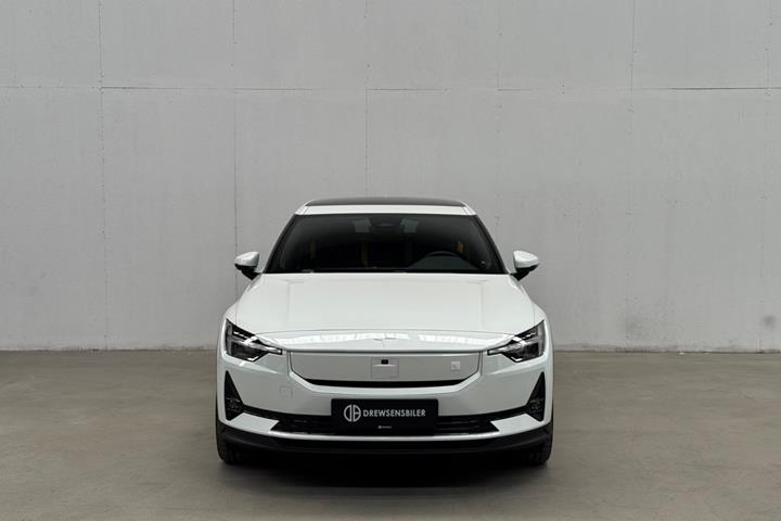 Hvid Polestar 2 fra 2025