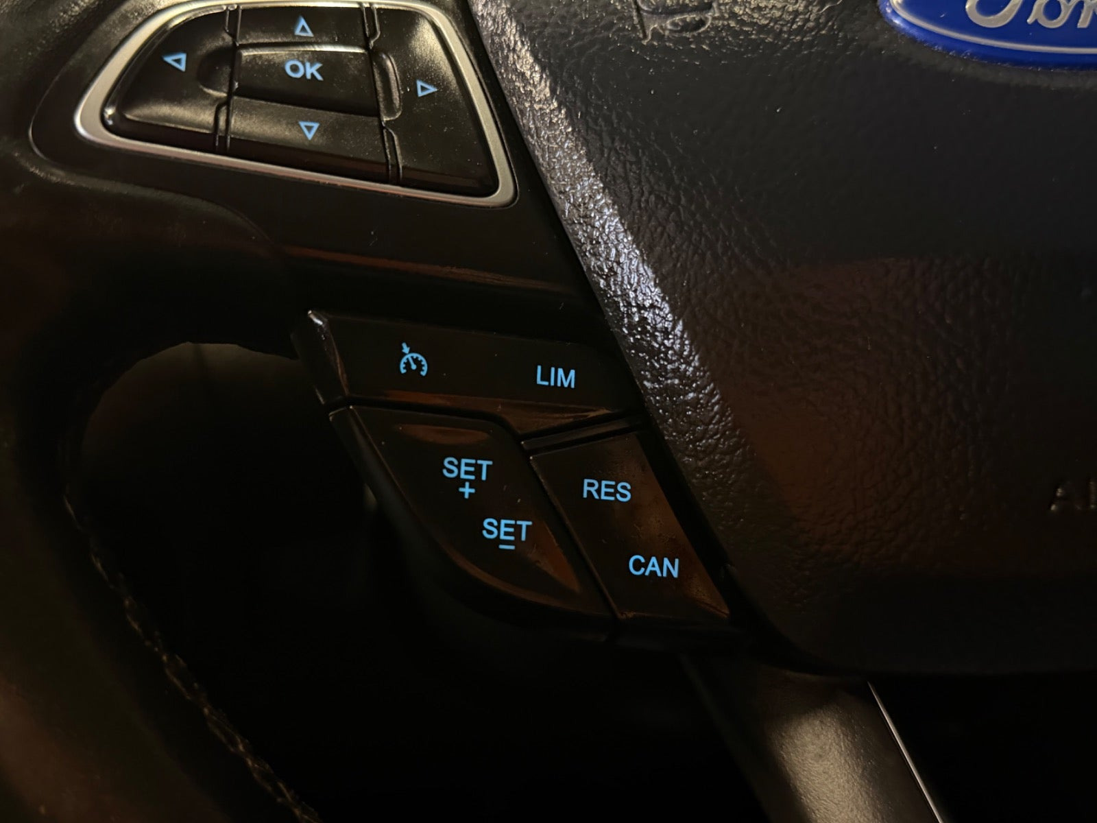 Sølv Ford Focus fra 2014