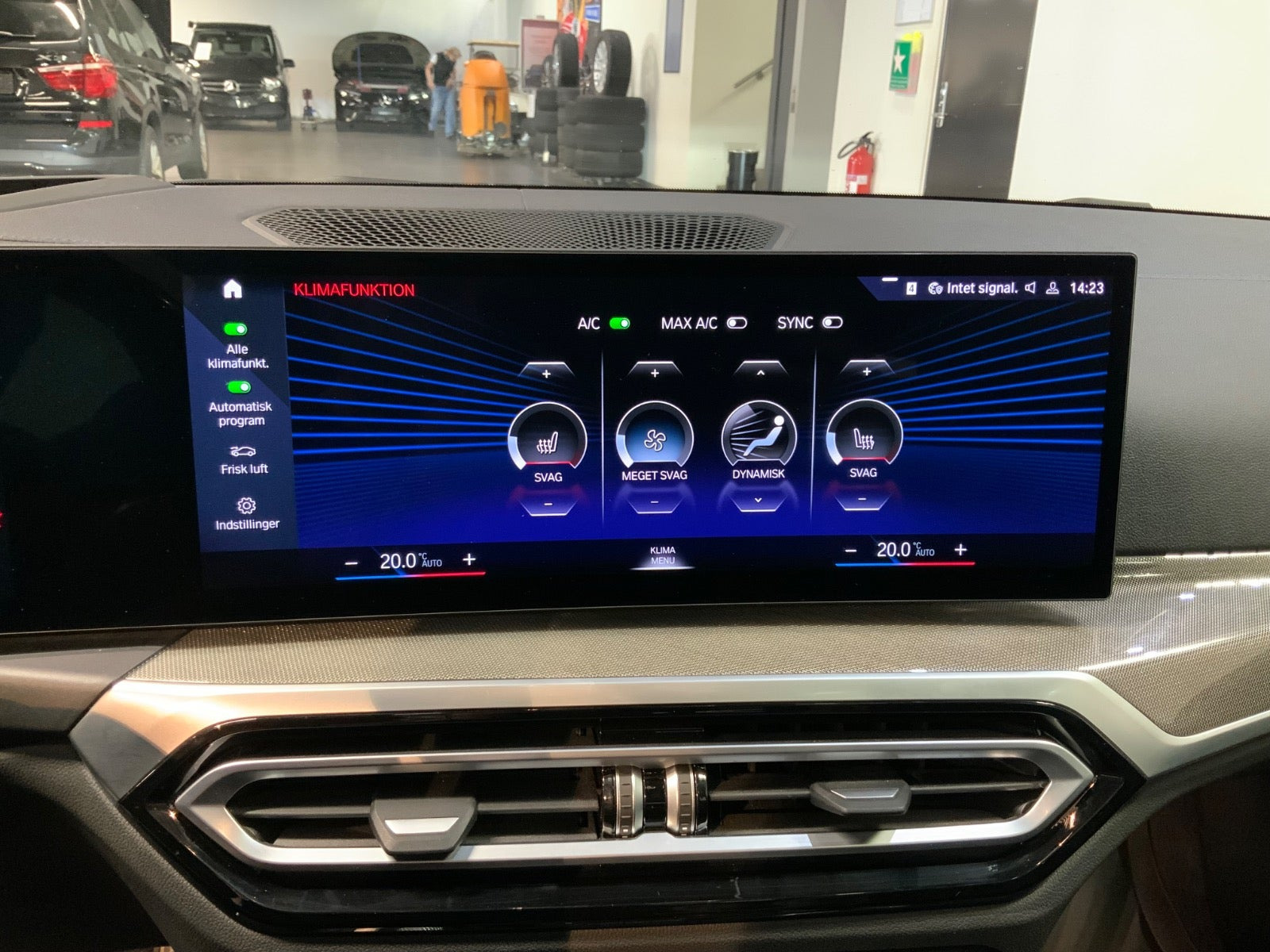 Grå BMW i4 fra 2022