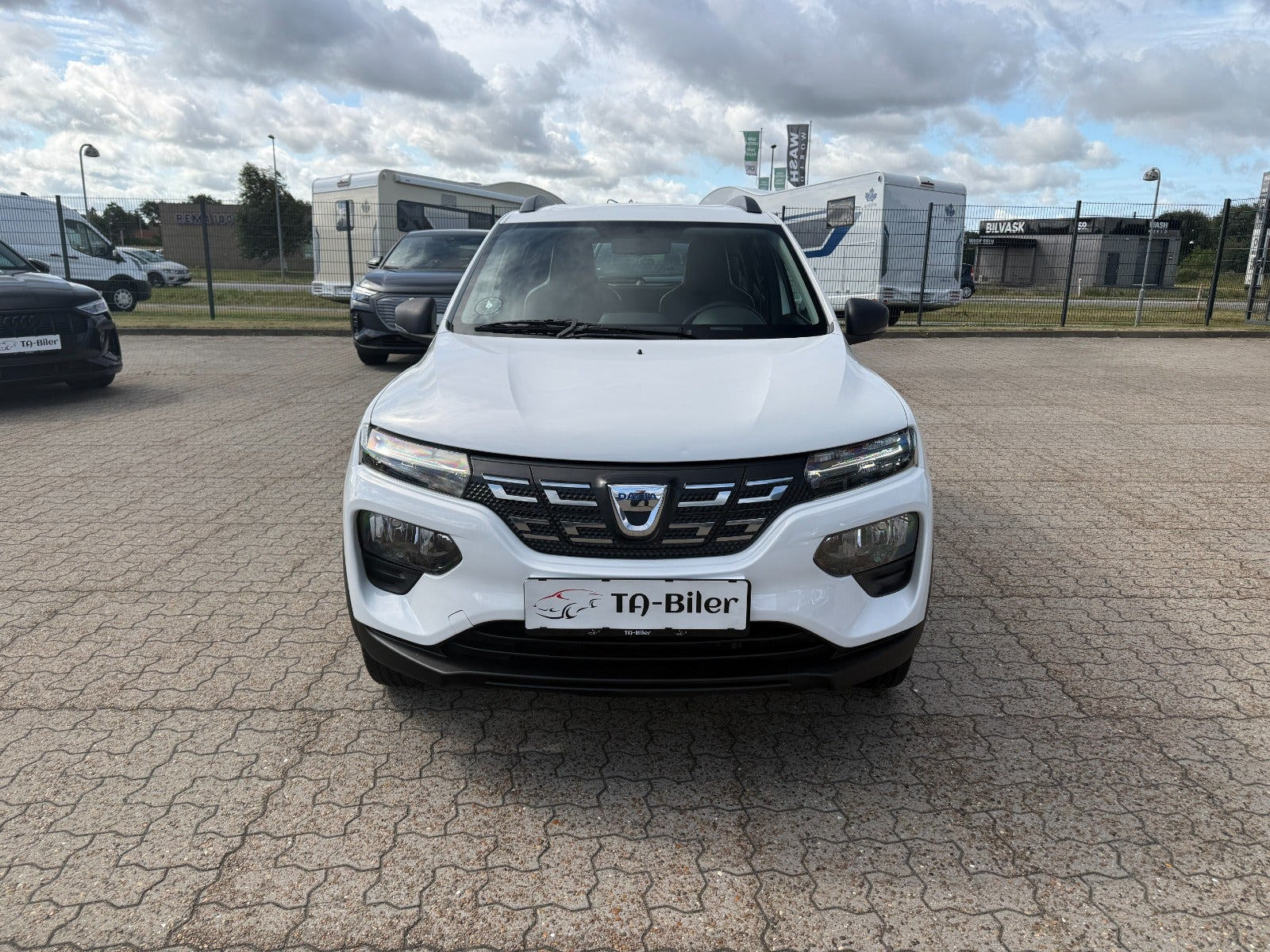 Hvid Dacia Spring fra 2022