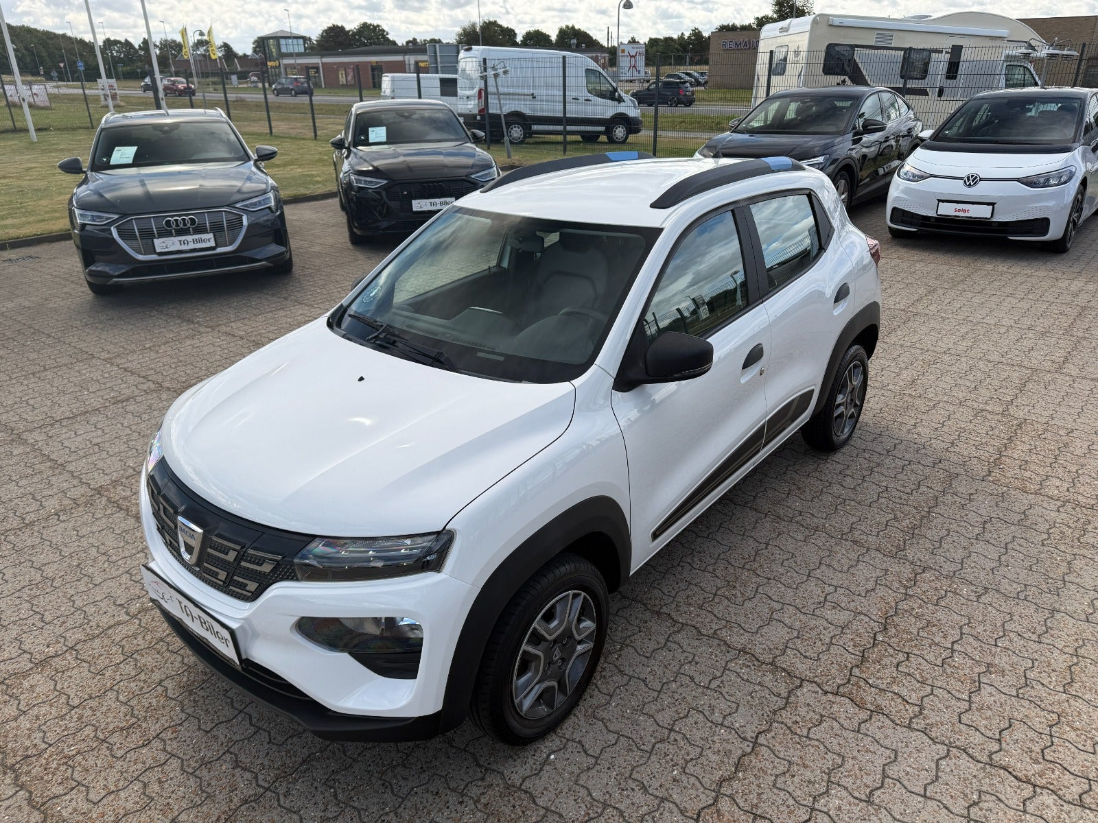 Hvid Dacia Spring fra 2022