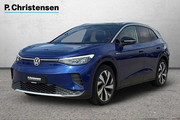 Blå VW ID.4 fra 2021