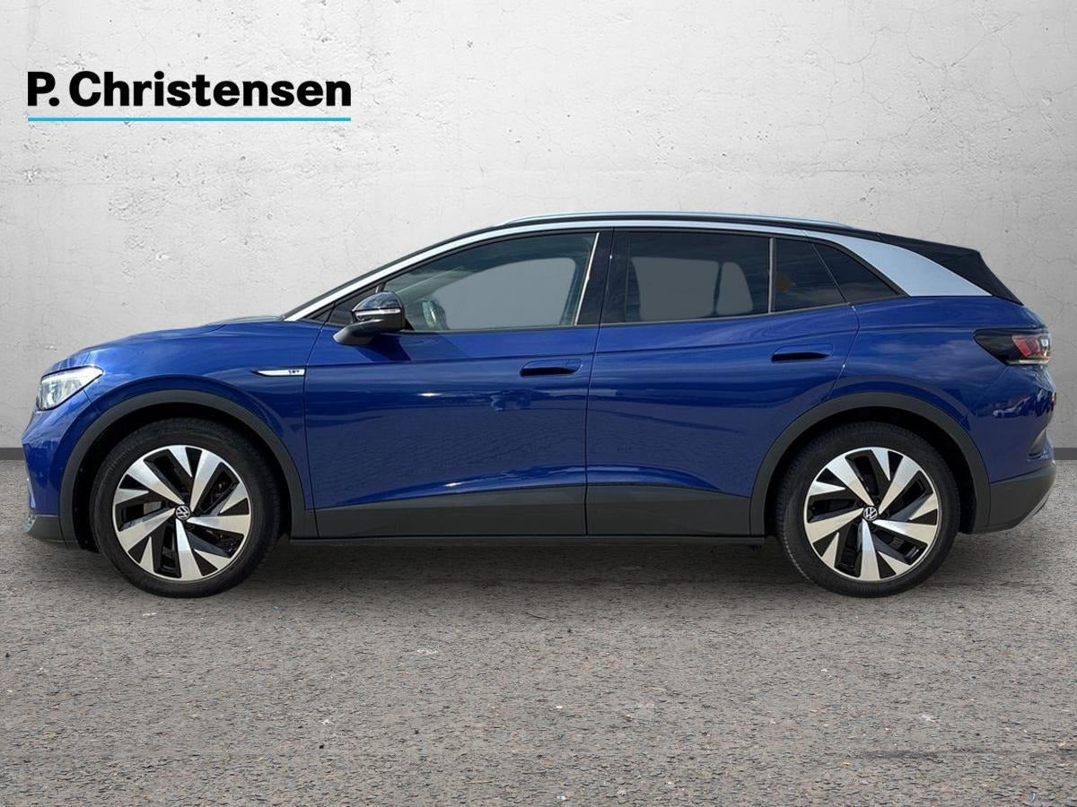 Blå VW ID.4 fra 2021