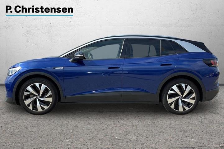 Blå VW ID.4 fra 2021