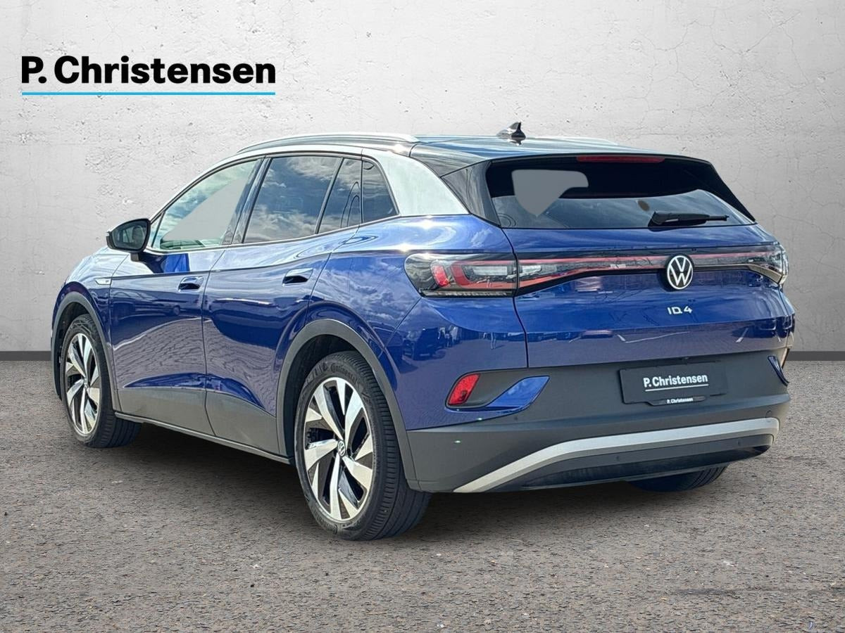 Blå VW ID.4 fra 2021