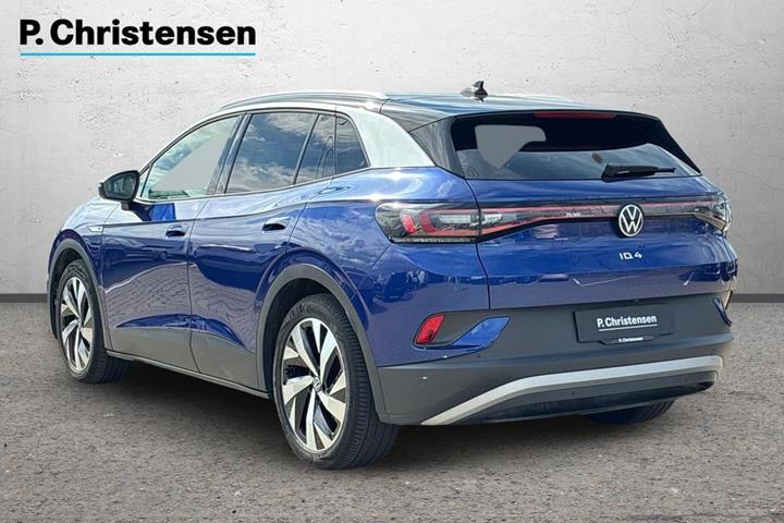 Blå VW ID.4 fra 2021