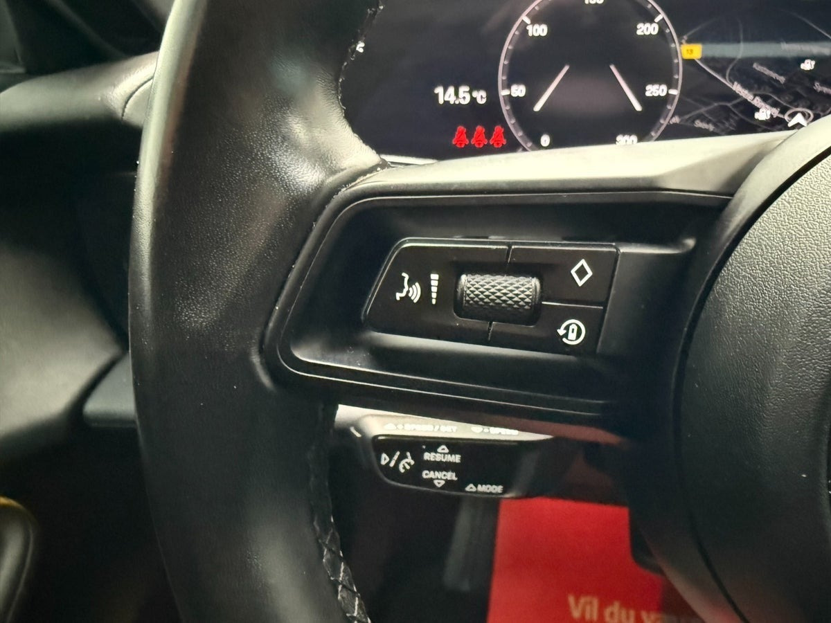 Sølv Porsche Taycan 4S fra 2021