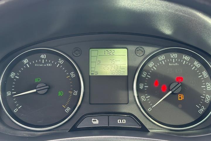 Beige Skoda Roomster fra 2012