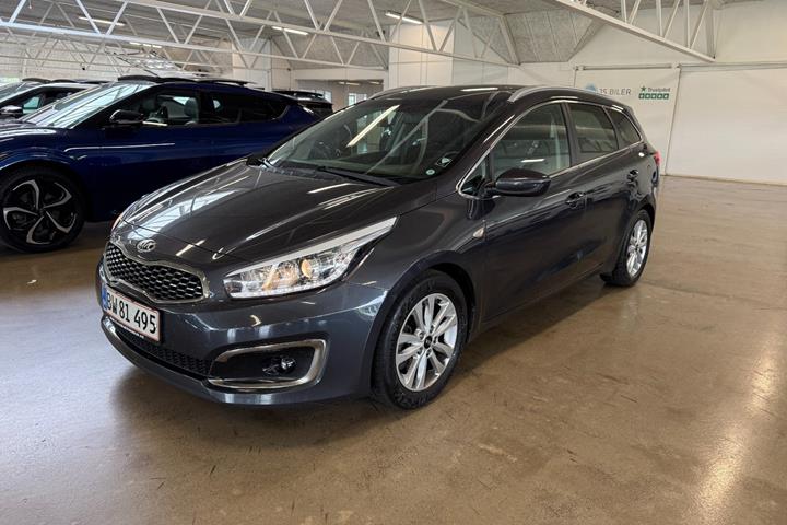 Grå Kia Ceed fra 2018