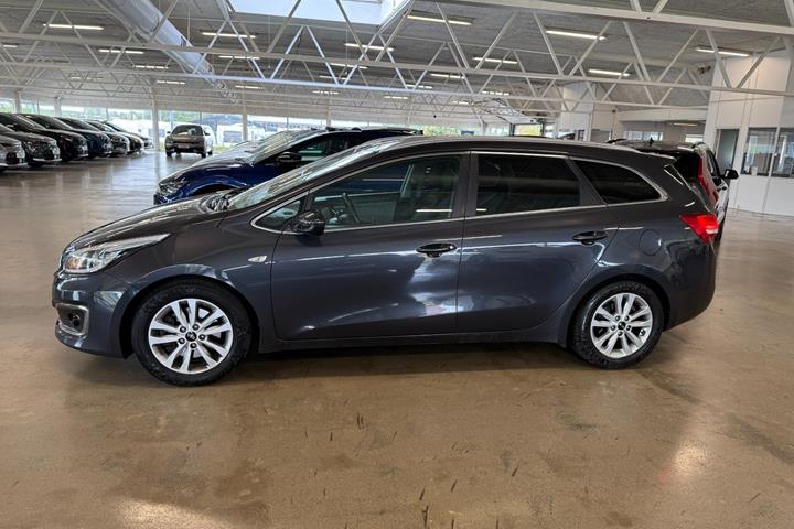 Grå Kia Ceed fra 2018