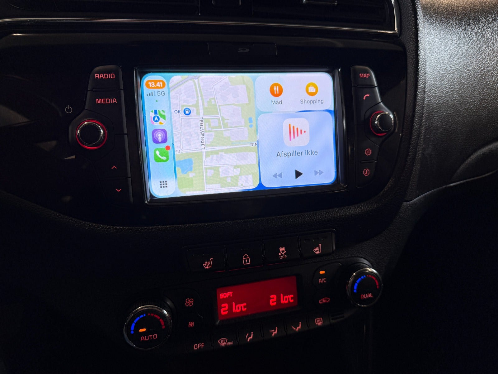 Grå Kia Ceed fra 2018