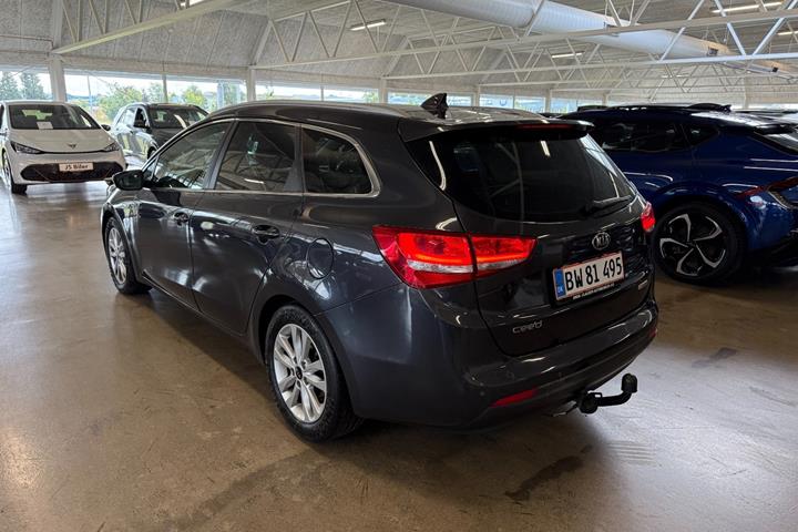 Grå Kia Ceed fra 2018