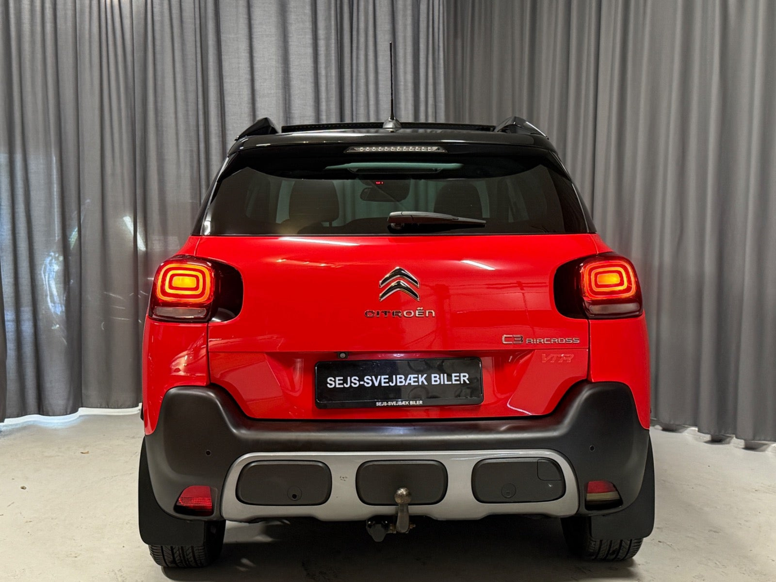 Rød Citroën C3 Aircross fra 2020