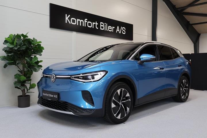 Blå VW ID.4 fra 2025