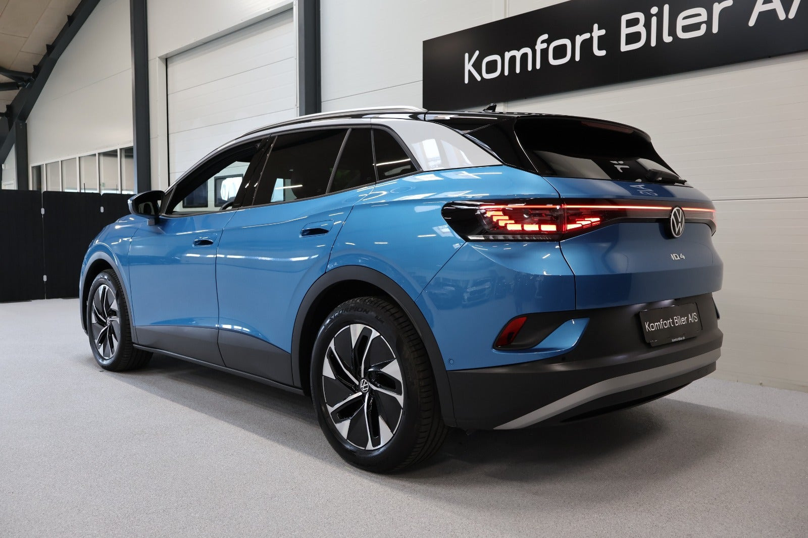 Blå VW ID.4 fra 2025