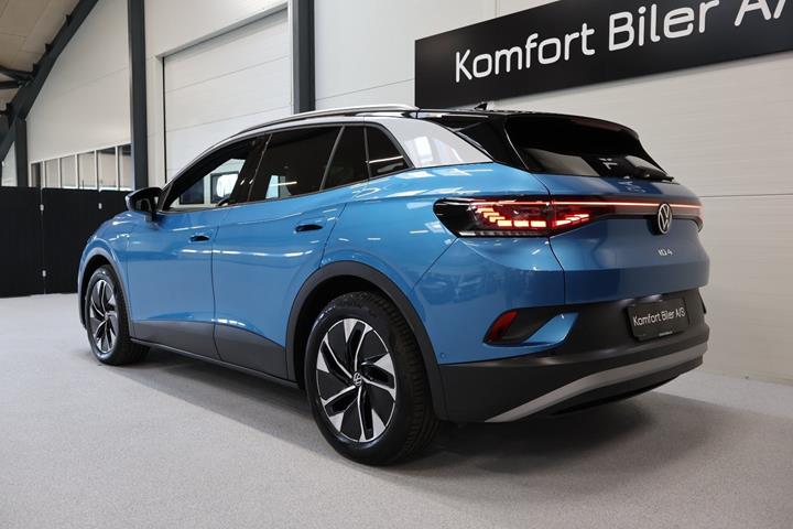 Blå VW ID.4 fra 2025