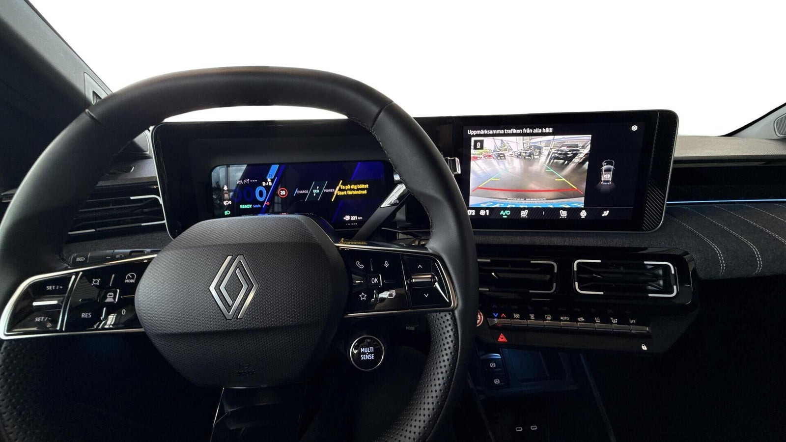 Grøn Renault 5 E-Tech fra 2025