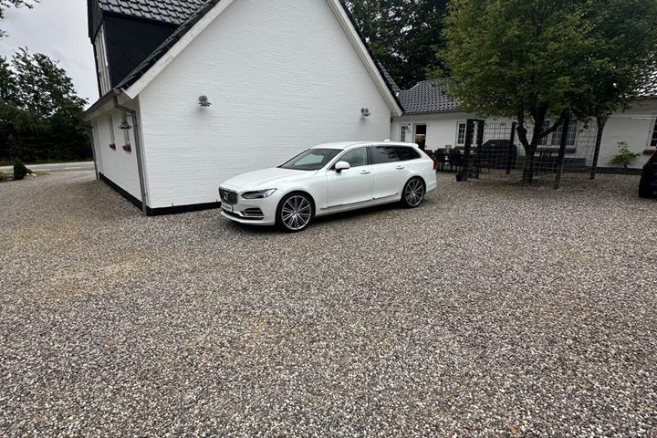Hvid Volvo V90 fra 2018