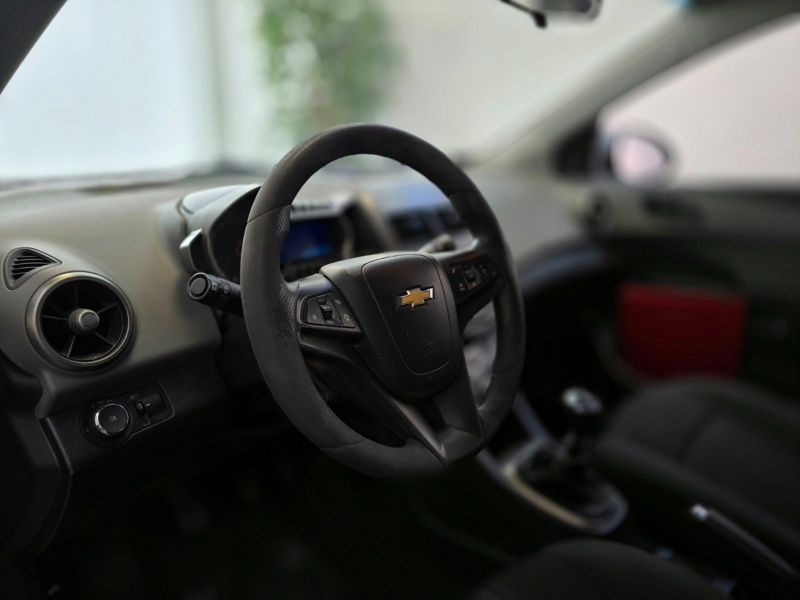 Blå Chevrolet Aveo fra 2011