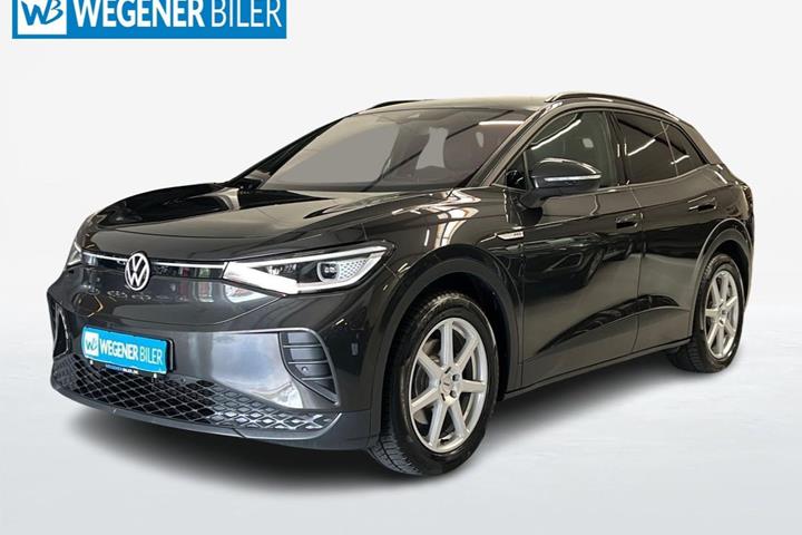 Grå VW ID.4 fra 2022 set udefra