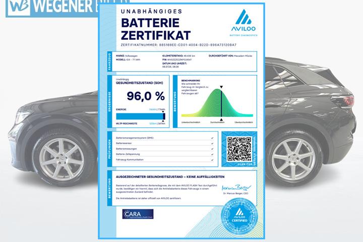 Grå VW ID.4 fra 2022