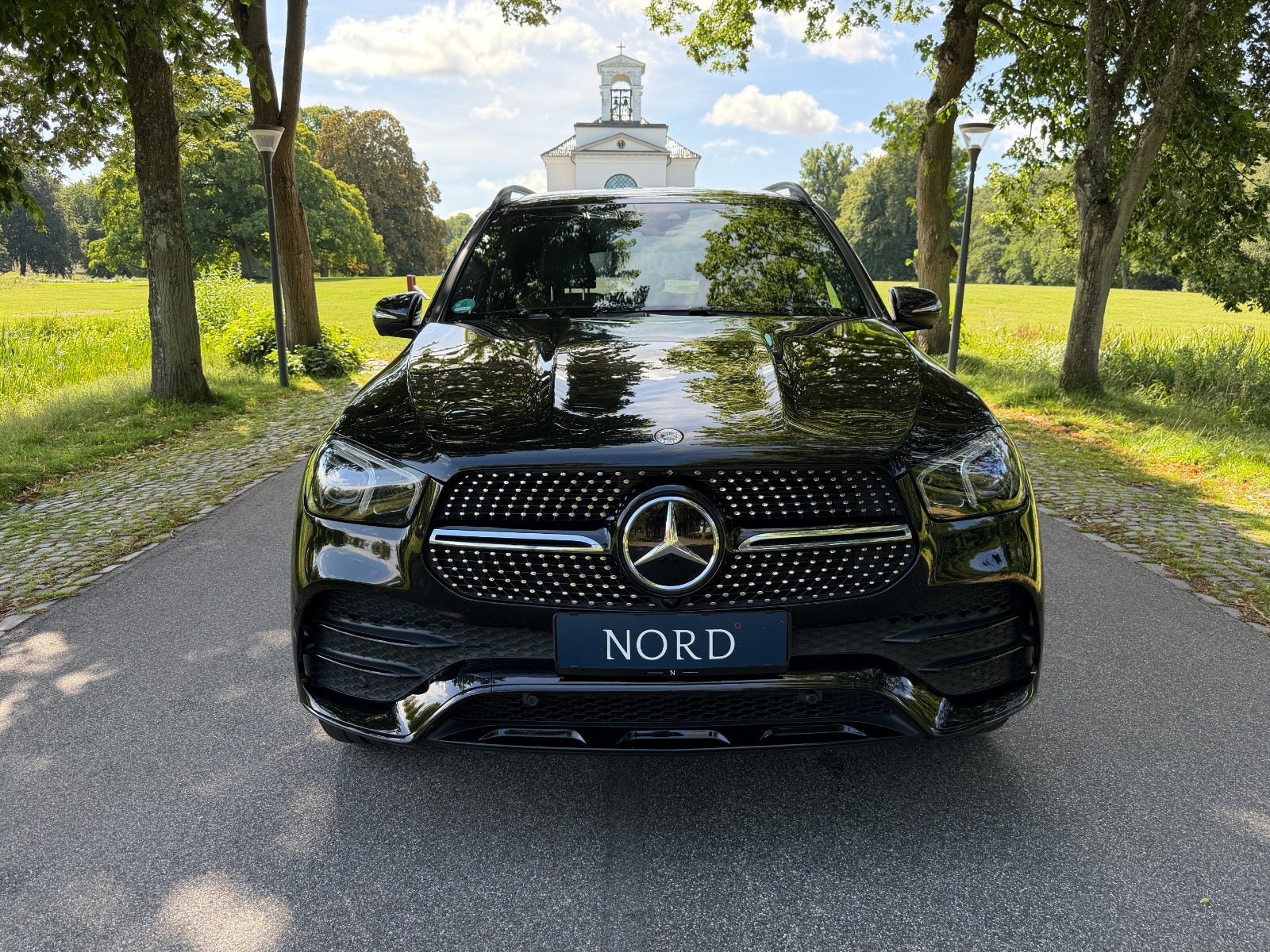 Sort Mercedes GLE350 de fra 2022