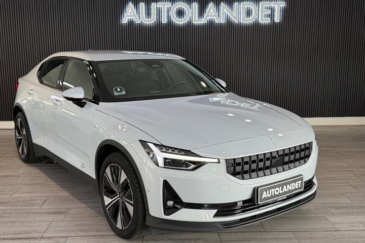 Hvid Polestar 2 fra 2023
