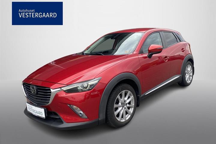 Rød Mazda CX-3 fra 2017