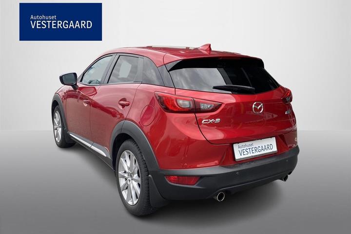 Rød Mazda CX-3 fra 2017