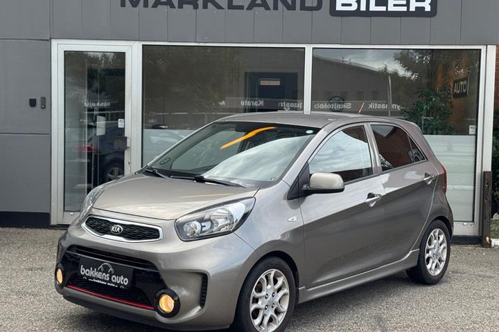 Grå Kia Picanto fra 2016