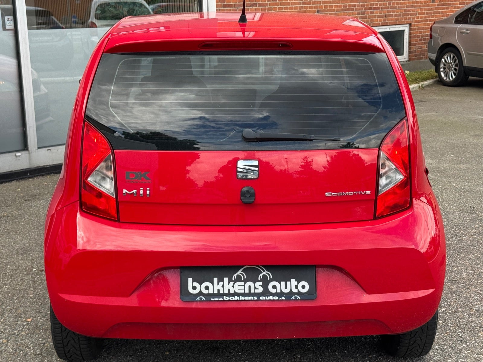 Rød Seat Mii fra 2014