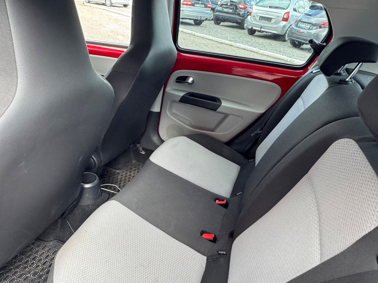 Rød Seat Mii fra 2014