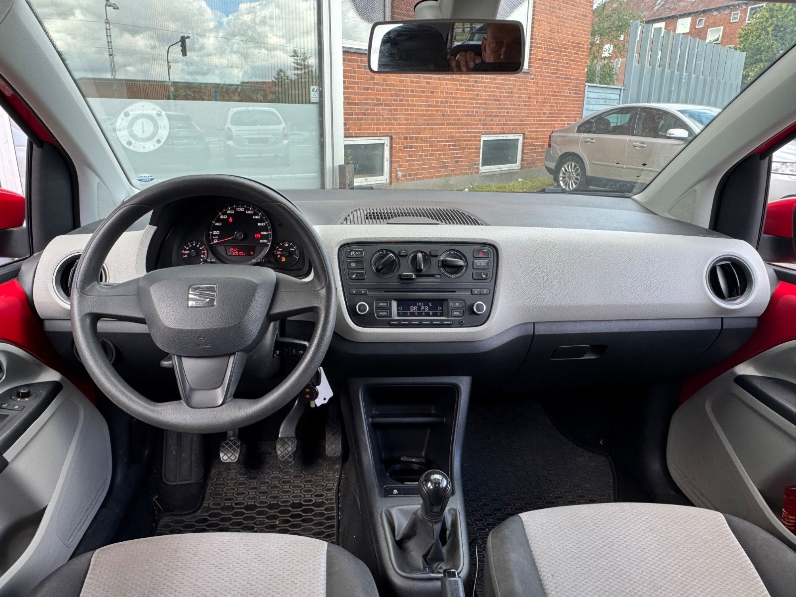 Rød Seat Mii fra 2014