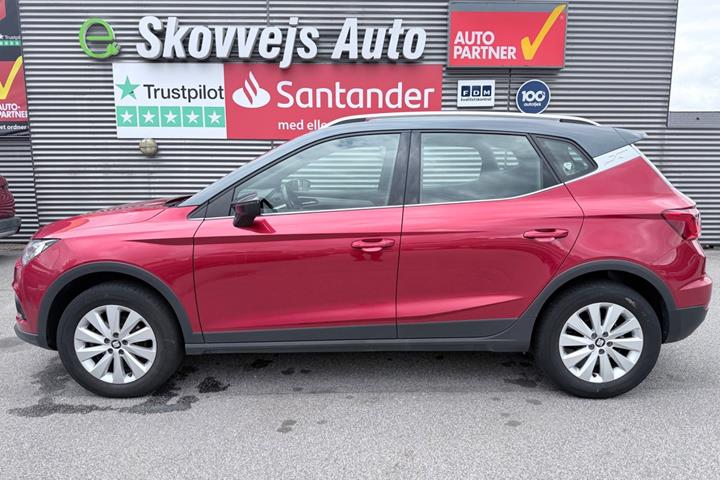 Rød Seat Arona fra 2019