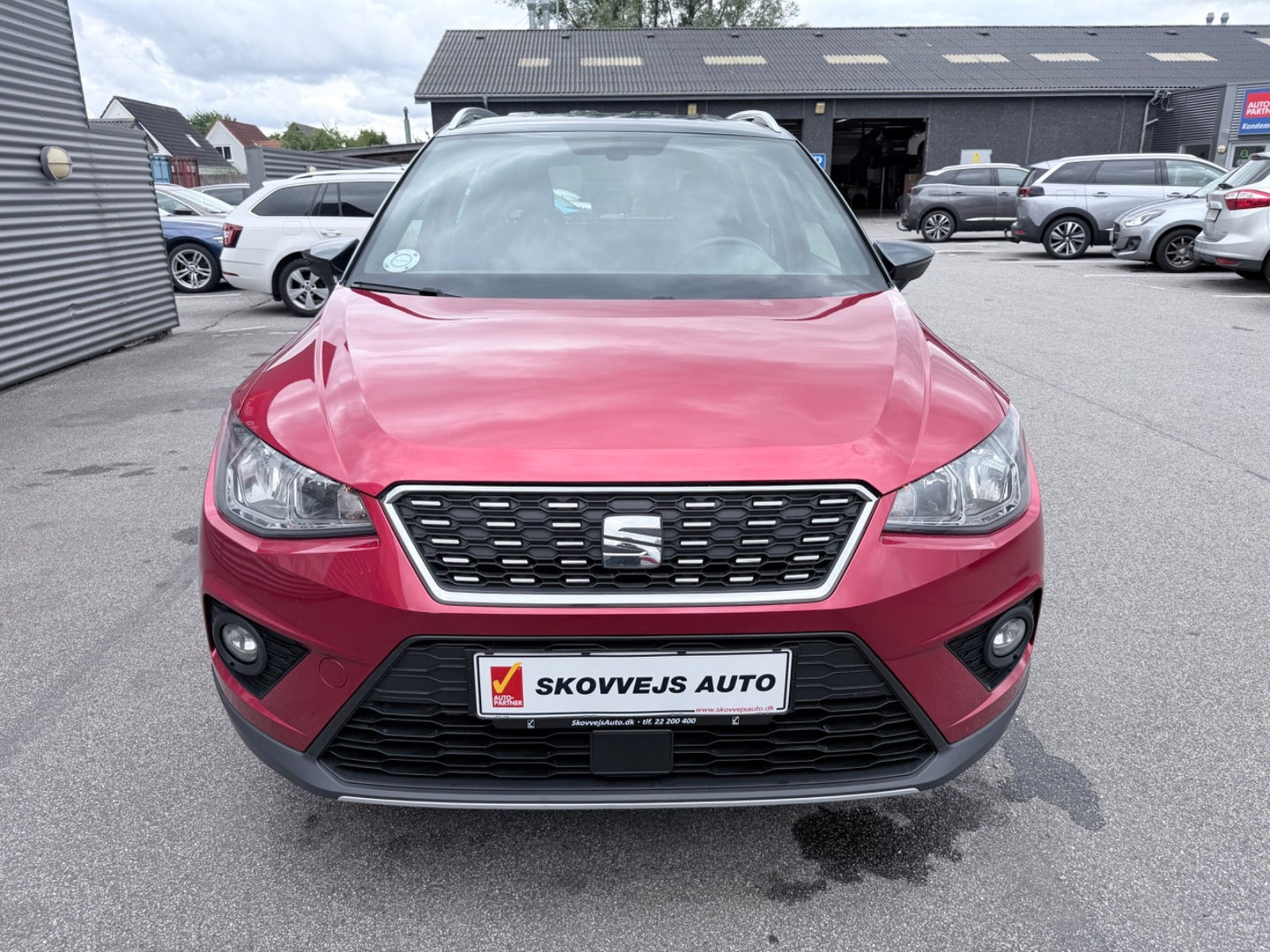 Rød Seat Arona fra 2019
