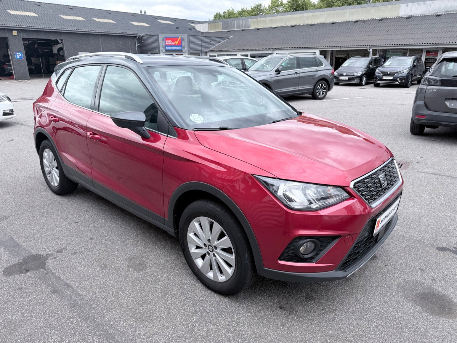Rød Seat Arona fra 2019