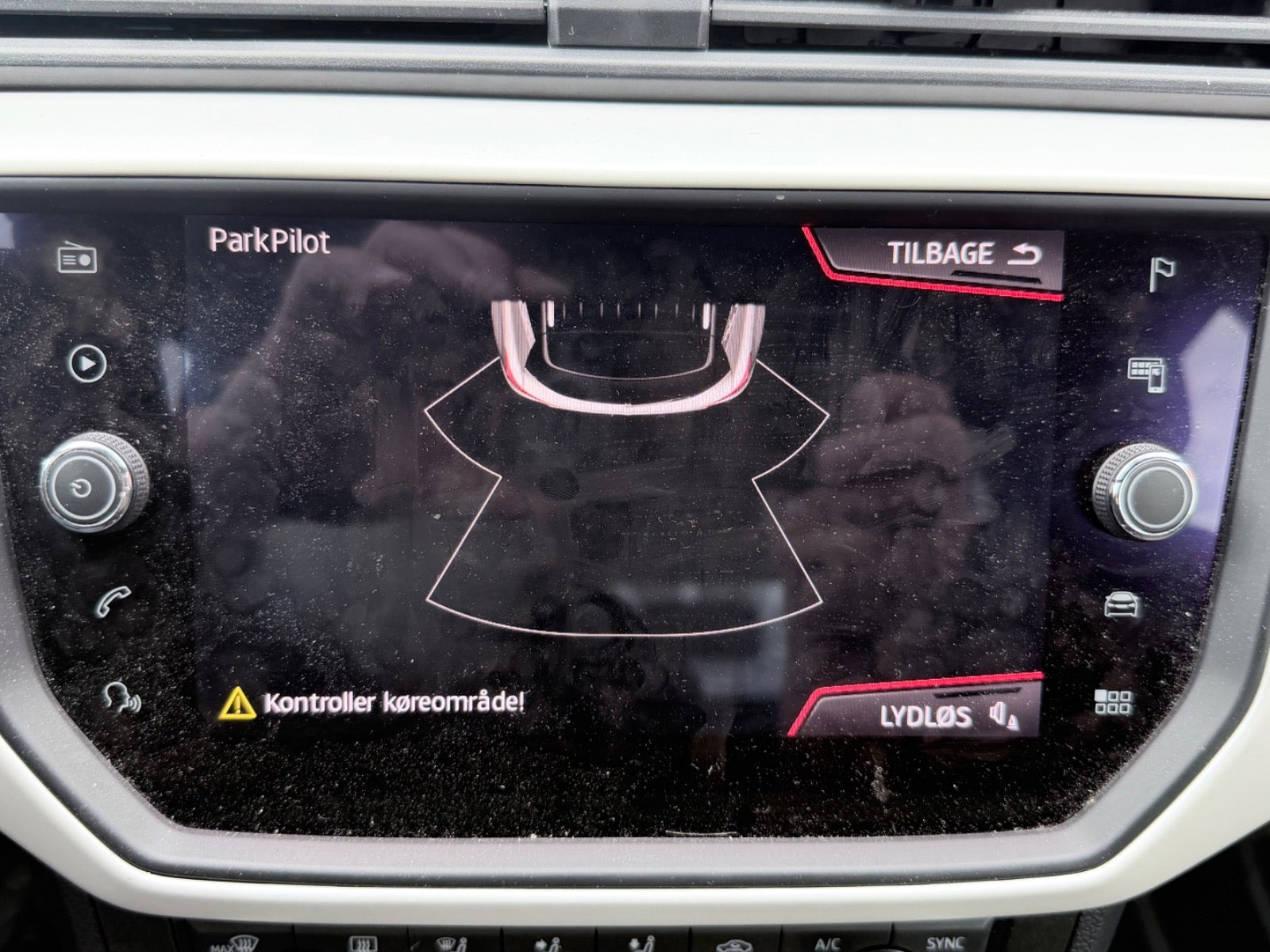 Rød Seat Arona fra 2019