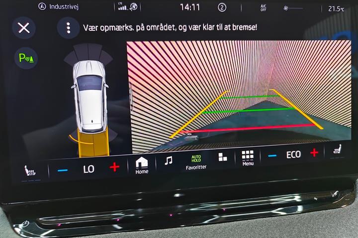 Sort Skoda Enyaq fra 2022