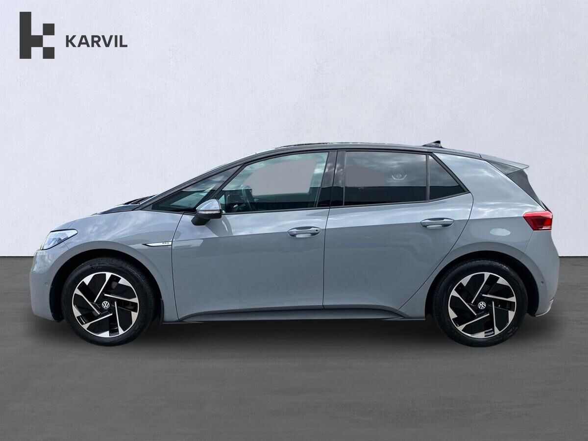 Grå VW ID.3 fra 2023