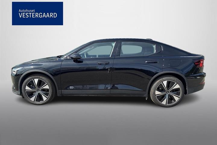 Sort Polestar 2 fra 2023