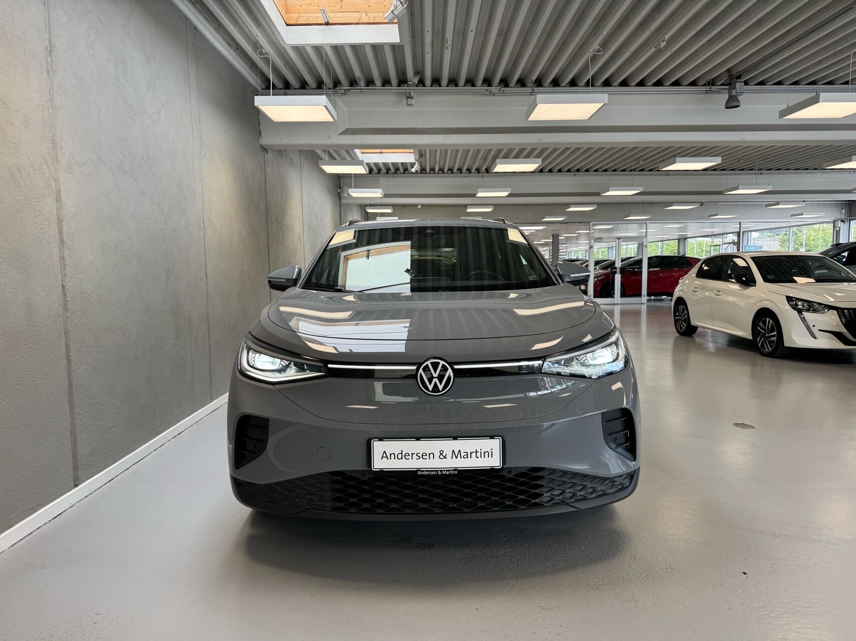 Grå VW ID.4 fra 2023