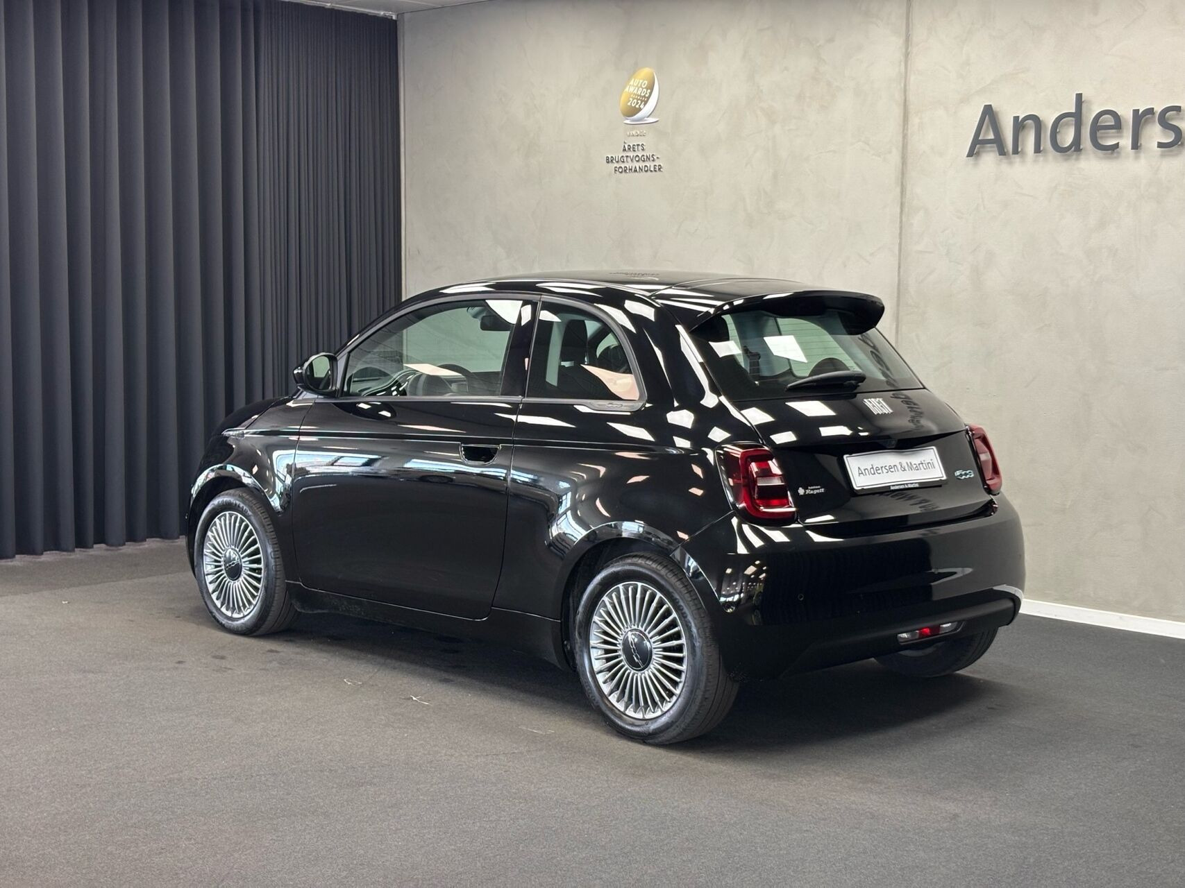 Sort Fiat 500e fra 2023