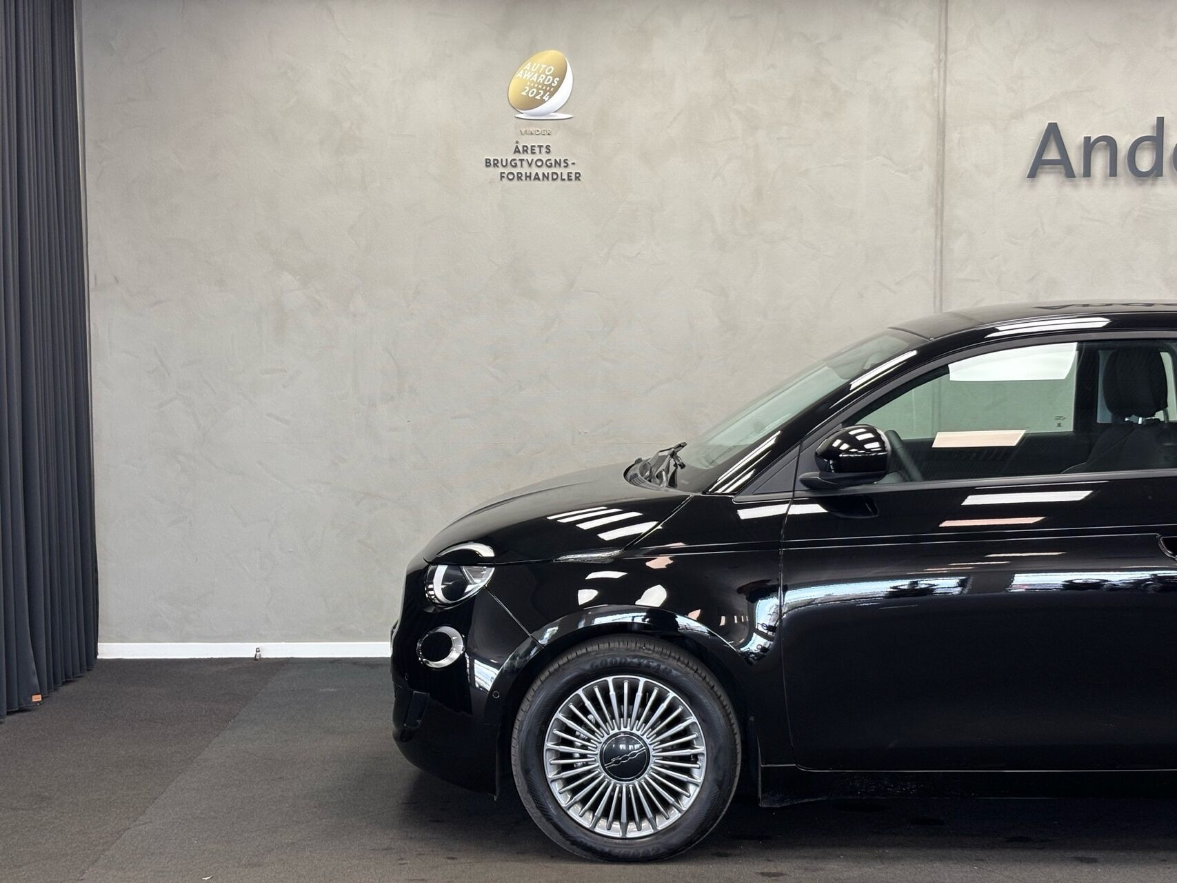 Sort Fiat 500e fra 2023